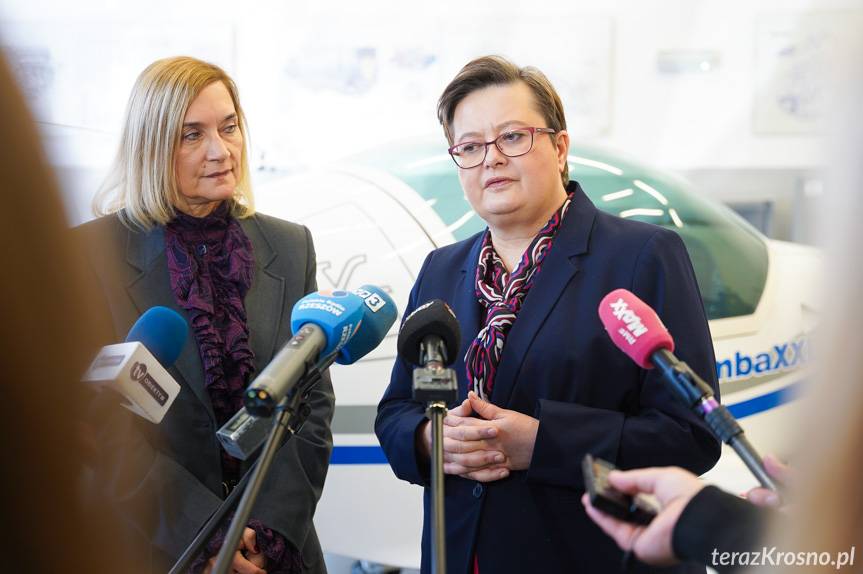Wiceminister Katarzyna Lubnauer w Krośnie. Szkoła ma nadążać za zmieniającym się światem