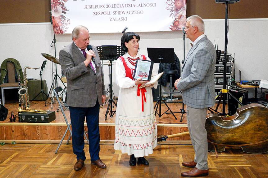 Śpiew, humor i wspomnienia - 20-lecie zespołu Zalaski
