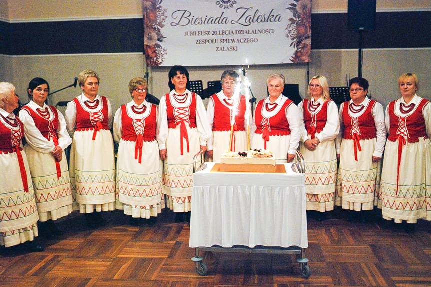 Śpiew, humor i wspomnienia - 20-lecie zespołu Zalaski