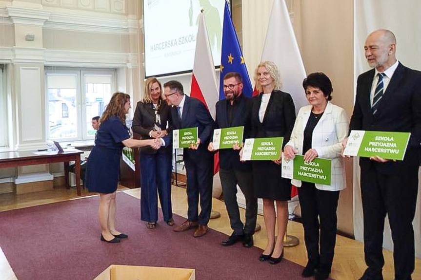 Szkoły przyjazne harcerstwu z Krosna i powiatu krośnieńskiego