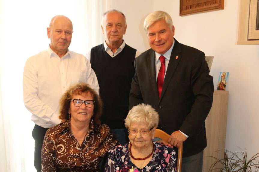 100 lat Pani Anny Goleń z Krosna