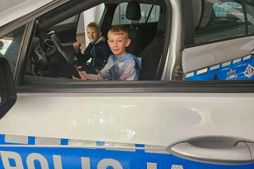 11-letni Janek nie spanikował, tylko działał. Policja podziękowała chłopcu za wzorową postawę