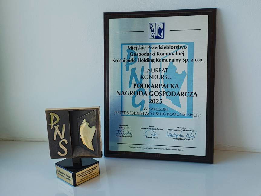 Krośnieński Holding Komunalny laureatem PNG 2025