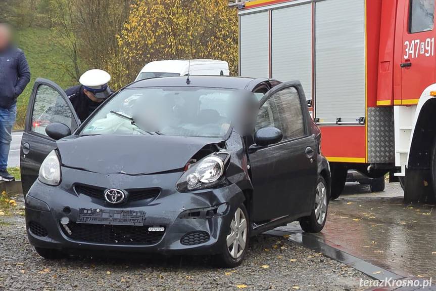 Piątkowa kolizja na ulicy Bieszczadzkiej