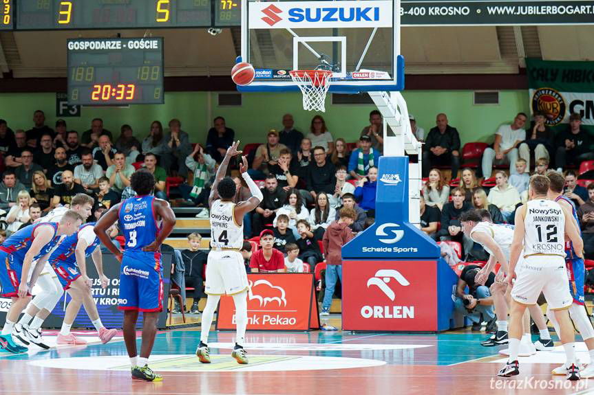 Mocny początek nie wystarczył. Miasto Szkła Krosno przegrywa z Twardymi Piernikami [ZDJĘCIA]