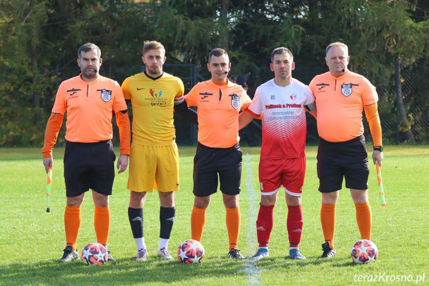 Karpaty Klimkówka - Wiki Sanok. Emocjonująca końcówka i wyszarpany punkt gospodarzy [ZDJĘCIA]