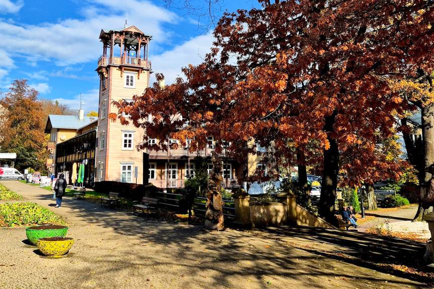 Jesień w Iwoniczu-Zdroju