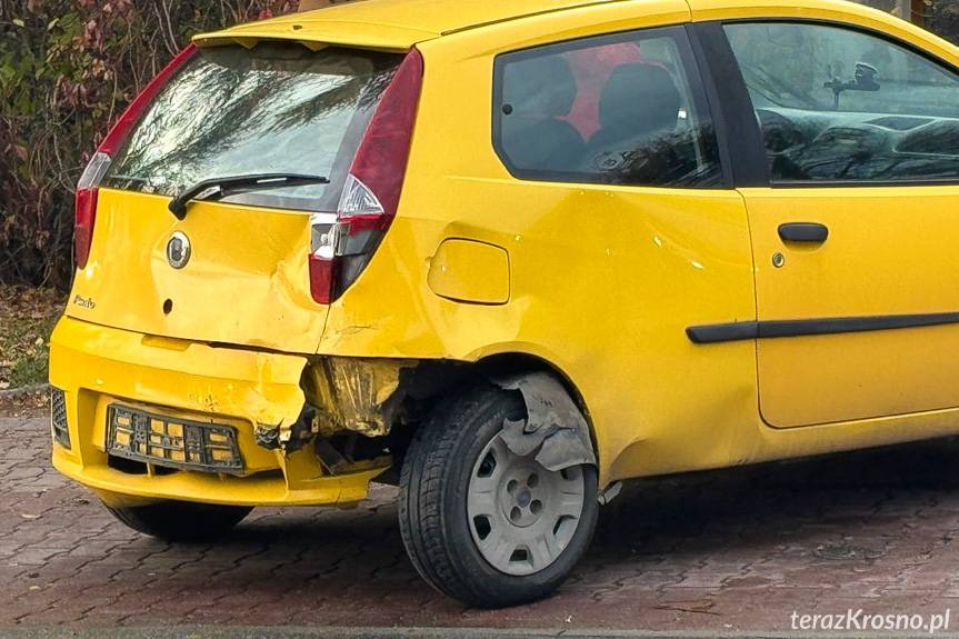 Zderzenie na Okrzei - kierowca volvo ukarany mandatem