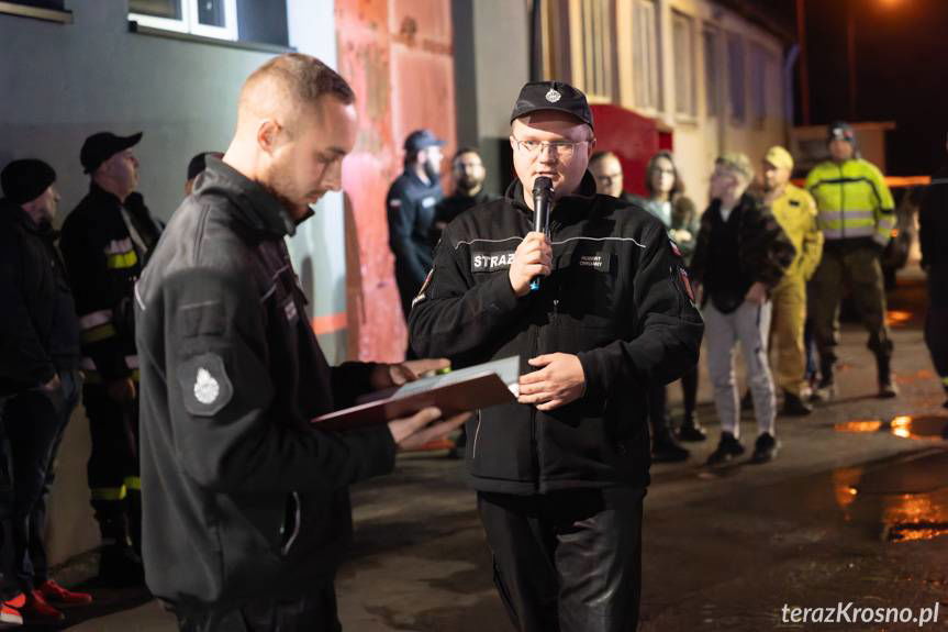 Strażacy z Polanki powitali nowy wóz ratowniczo-gaśniczy