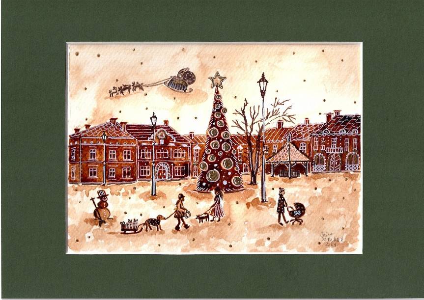 Kreatywność mile widziana. Konkurs na kartkę bożonarodzeniową w Krośnie