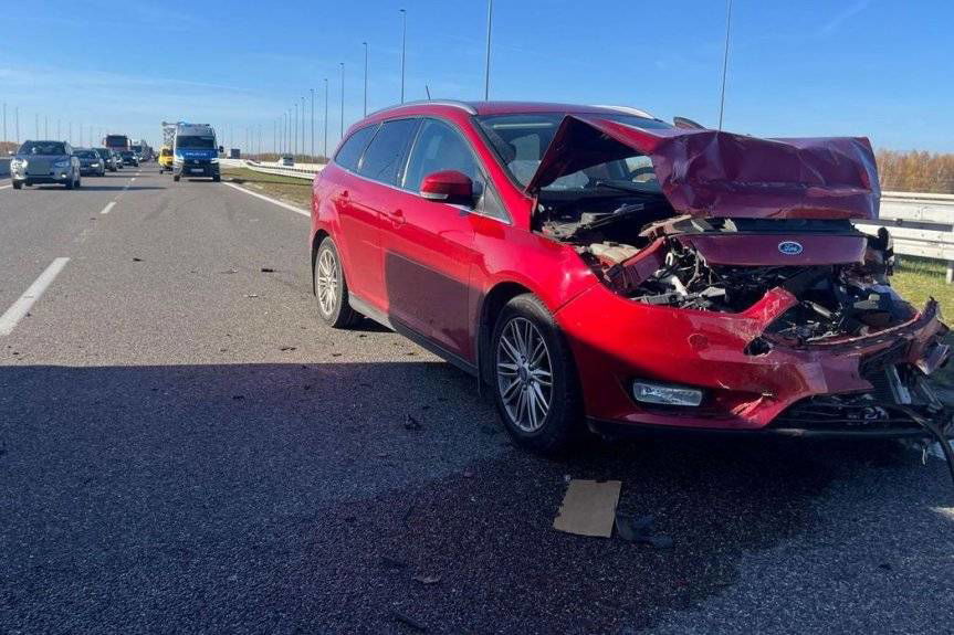 Wypadek na A4 - trzy osoby trafiły do szpitala