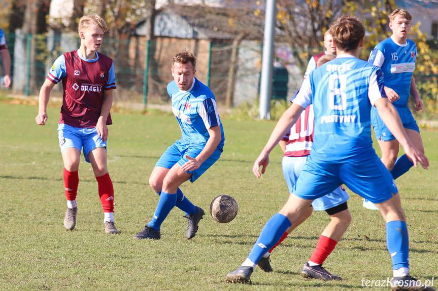 Zwycięstwo Guzikówki Krosno z Orłem Pustyny. Cztery bramki Tomasz Kolasińskiego [ZDJĘCIA]