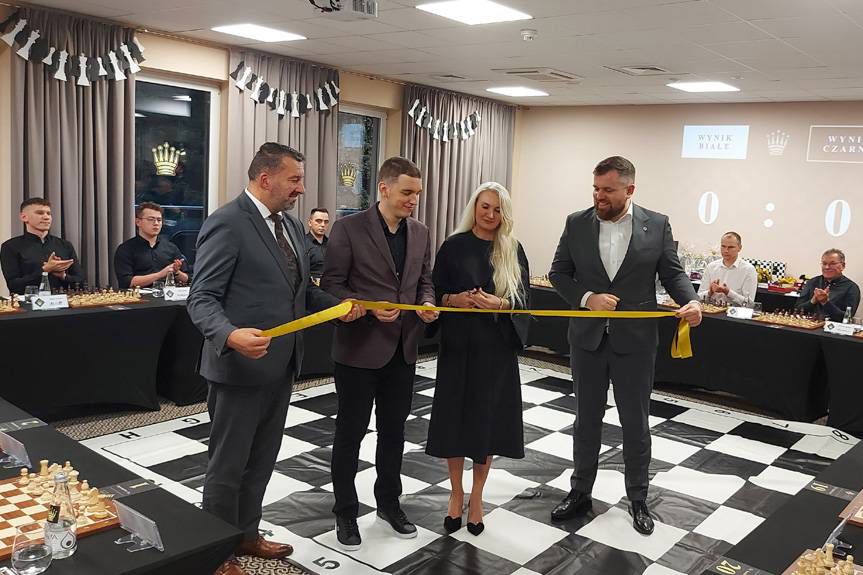 Szachowe spotkanie z arcymistrzem