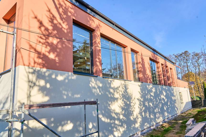 W Żarnowcu kończą się prace przy budowie sali sportowej