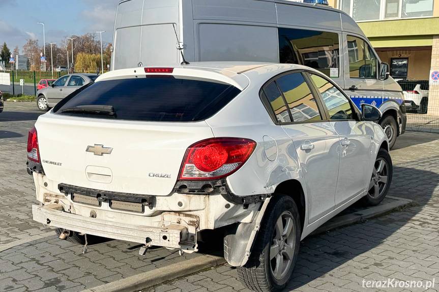 Dwa auta zderzyły się w Krośnie. Interweniowała policja