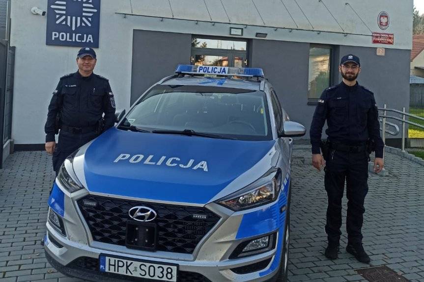 Mundurowi zareagowali błyskawicznie - uratowali kobietę z rzeki