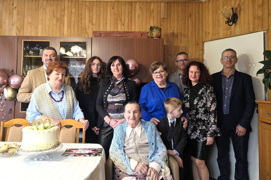 Pani Janina Krukar świętowała setne urodziny