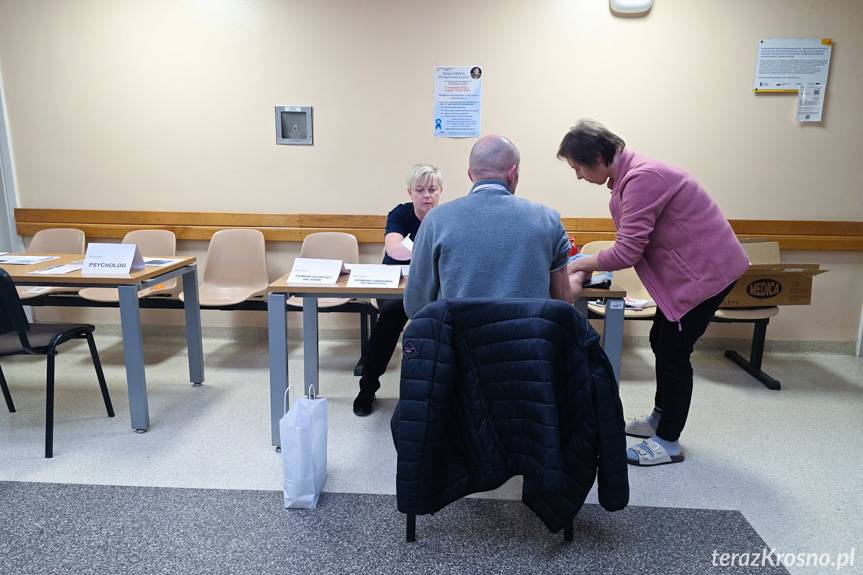 Setka mężczyzn skorzystała z bezpłatnych badań w krośnieńskim szpitalu