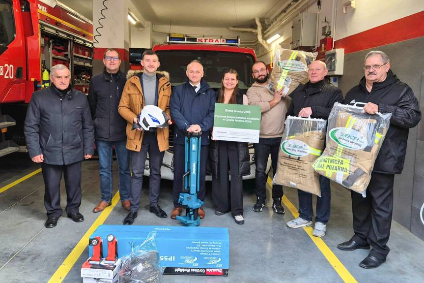 Nowy sprzęt dla strażaków z gminy Iwonicz-Zdrój