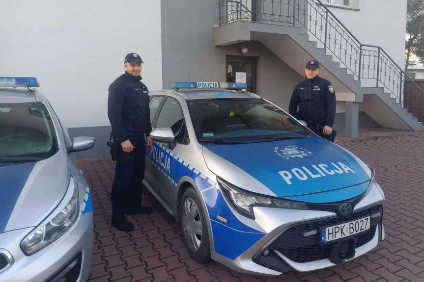Szybka pomoc policji okazała się kluczowa dla 63-latka