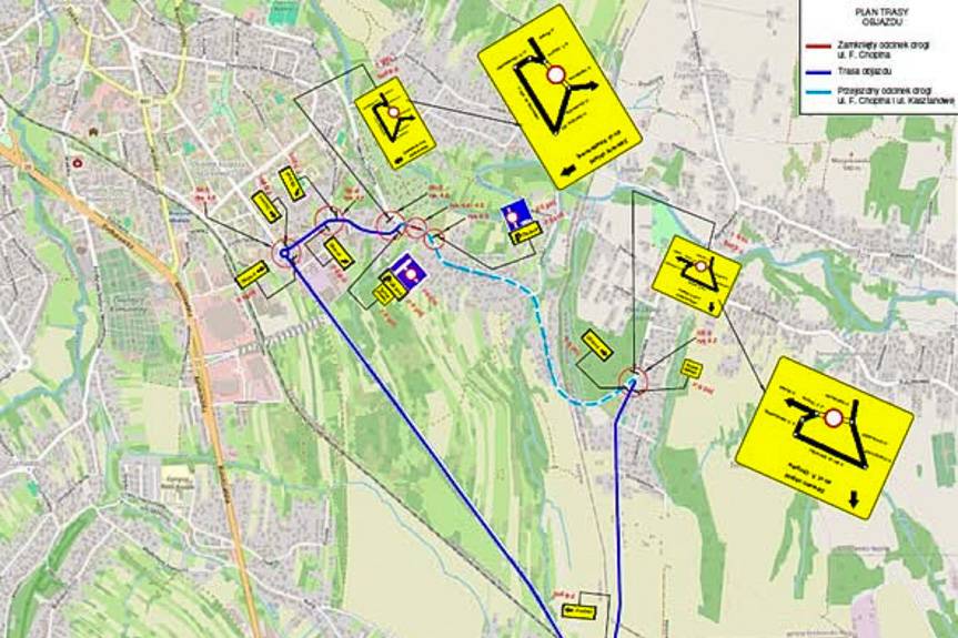 Będą utrudnienia dla kierowców