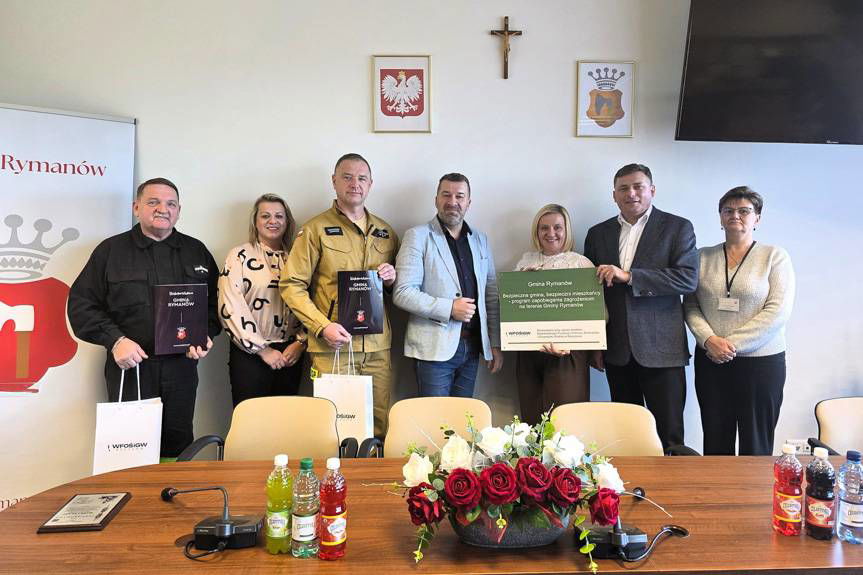 Nowy sprzęt dla strażaków z gminy Rymanów