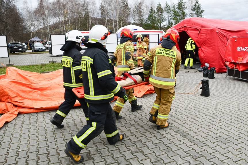 Służby z Podkarpacia ćwiczyły współdziałanie w warunkach kryzysowych