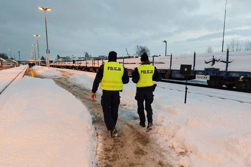 Operacja "TOR". Służby monitorują teren kolei