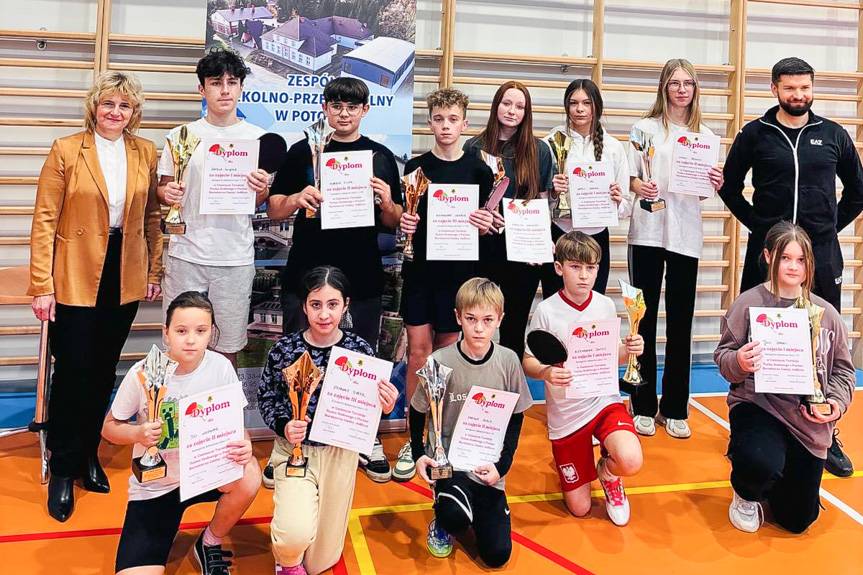 Sportowa sobota w Potoku upłynęła pod znakiem tenisa stołowego