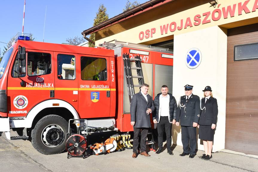 Nowy sprzęt dla strażaków z  OSP Wojaszówka