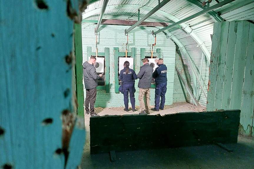 Policjanci rywalizowali na strzelnicy