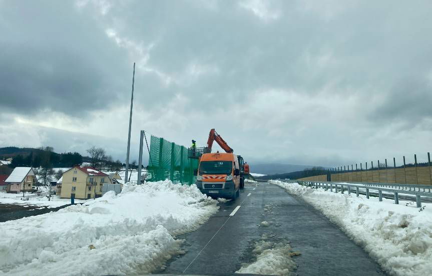 S19 Miejsce Piastowe - Dukla: siatki ochronne dla nietoperzy