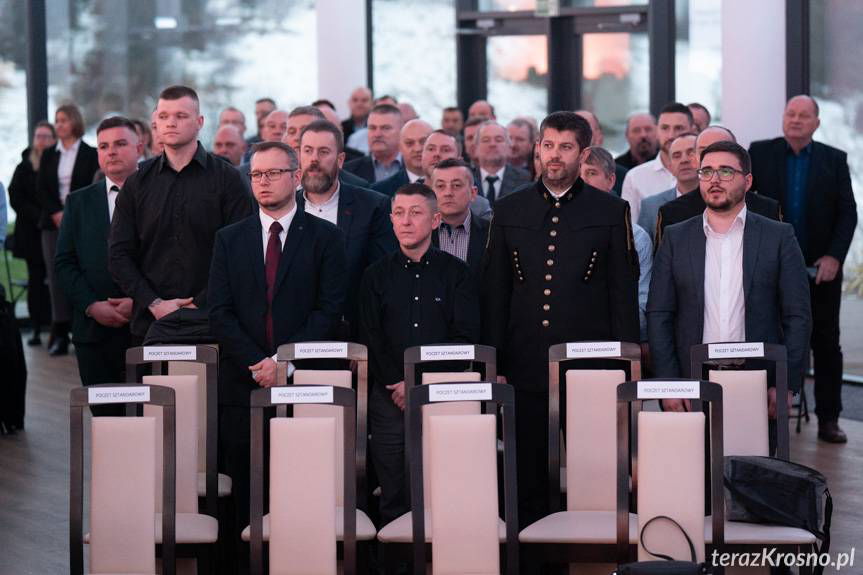 Uroczysta barbórka w Krośnie z udziałem wicepremiera i szefa MSZ Radosława Sikorskiego [ZDJĘCIA]