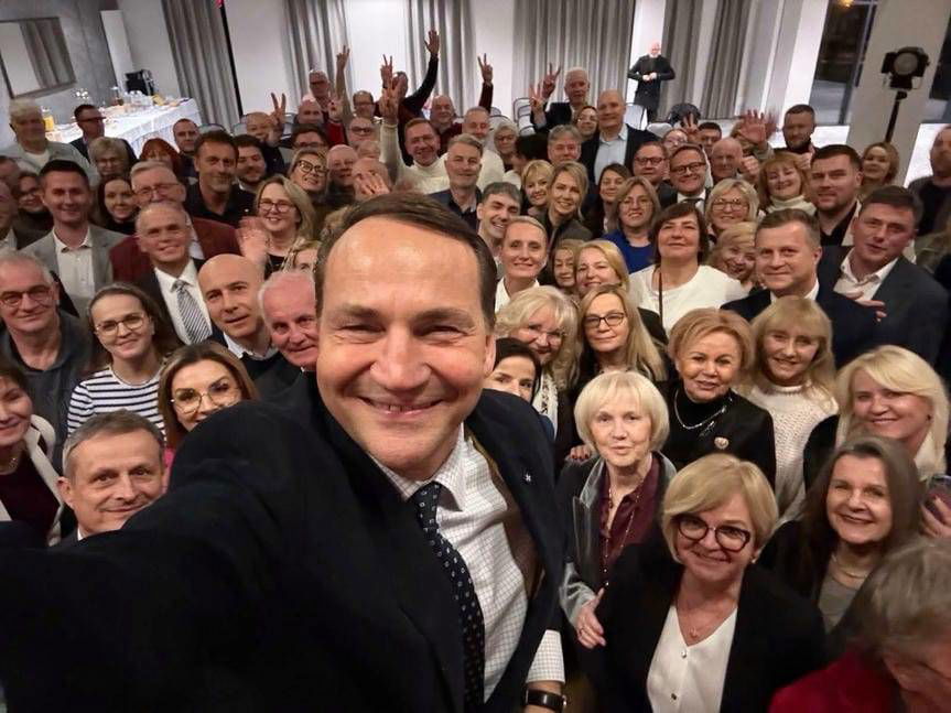 Radosław Sikorski w Krośnie: "Nie gadamy, a robimy"