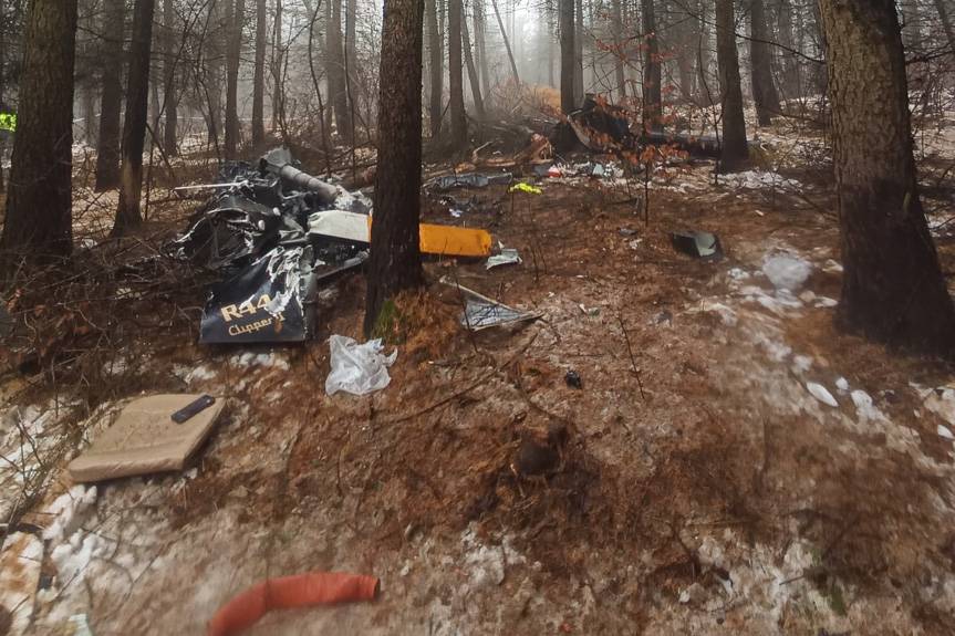 Tragiczny wypadek lotniczy. Maszyna leciała z Krosna