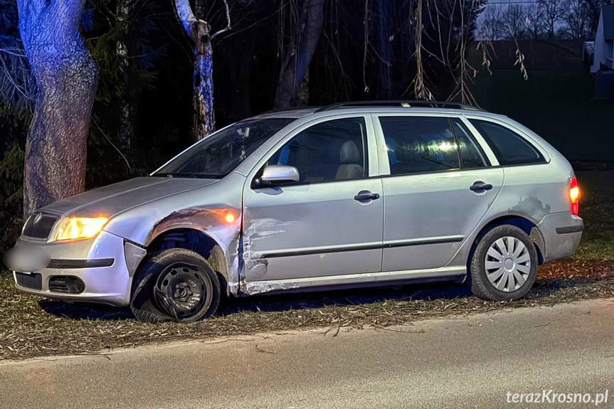 Poranna kolizja w Krośnie