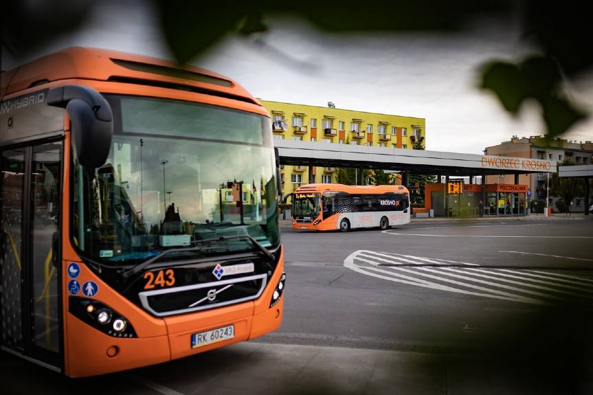 Autobus dowiezie na pociąg i odbierze po powrocie. Nowość w Krośnie od grudnia