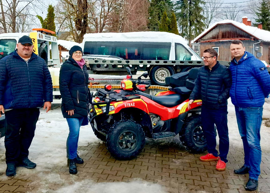 sprzęt dla OSP Krempna