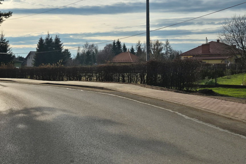 droga w Odrzykoniu