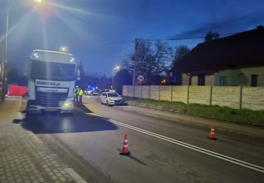 Wypadek w Jarosławiu śmiertelny motocyklisty