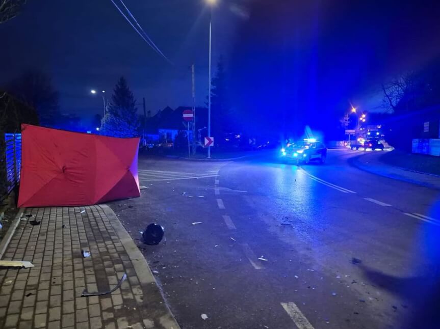 Tragiczny wypadek z udziałem motocyklisty w Jarosławiu