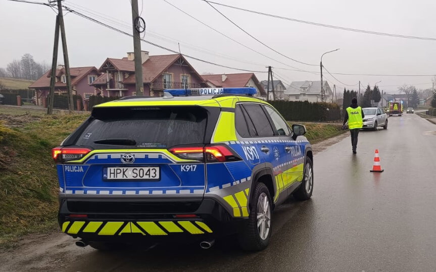 Poranny wypadek zakończył się tragedią