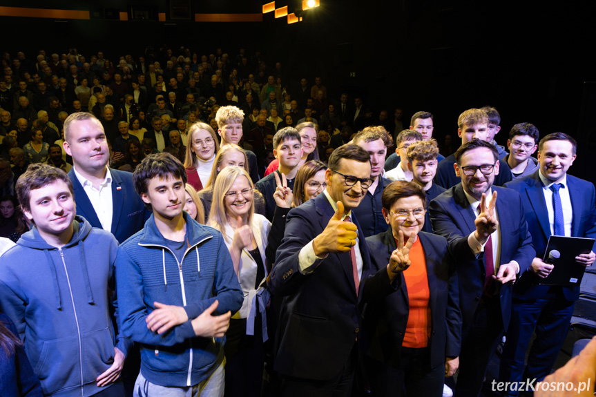 Szydło, Morawiecki i Obajtek w Brzozowie: "Ta ekipa musi odejść"