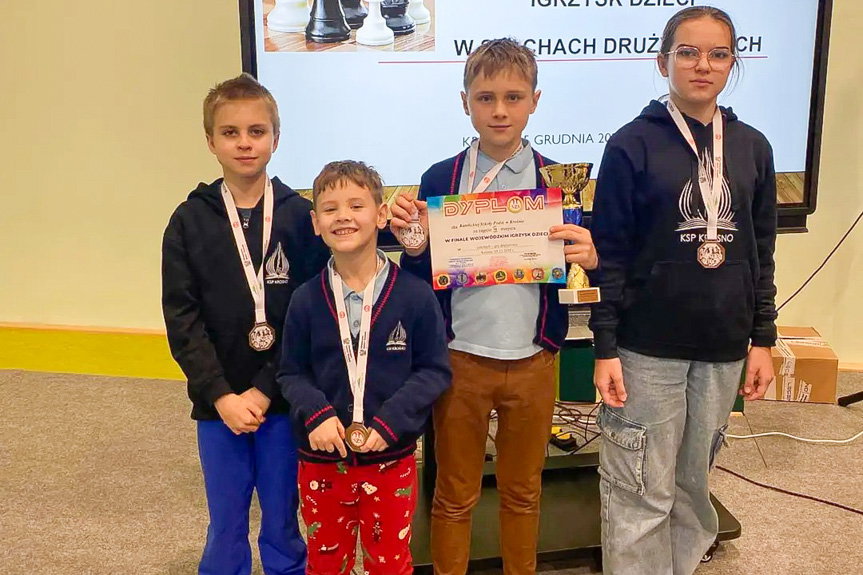 Młody talent z Krosna błyszczy na turniejach szachowych