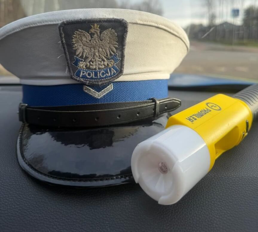 34-latek z promilami na rowerze