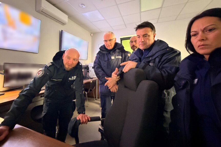 Celnicy z Francji poznawali tajniki pracy na przejściach z Ukrainą