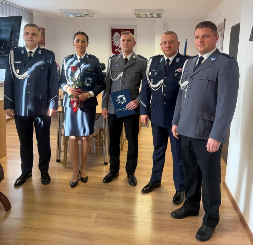 policjanci z Niska