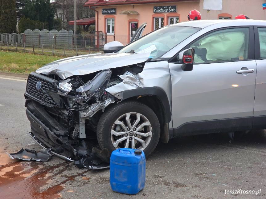 Wypadek w Łężanach