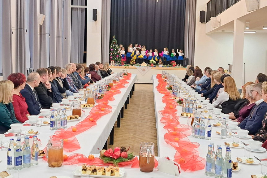Gminna wigilia jako czas podsumowań i dobrych słów