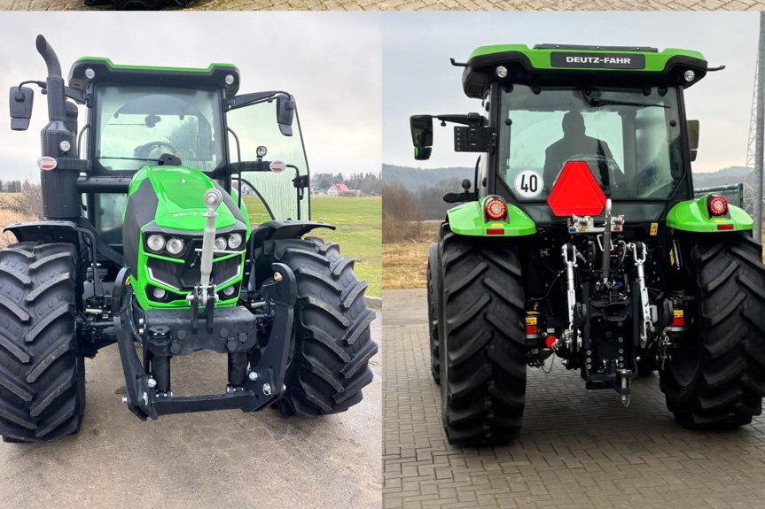 traktor dla gminy wojaszówka